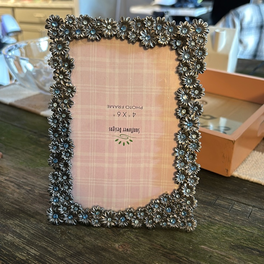 Flower Picture Frame 4x6
